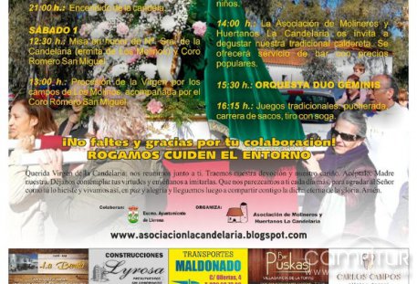 Llerena se prepara para la Fiesta de La Candelaria en la Ermita de Los Molinos